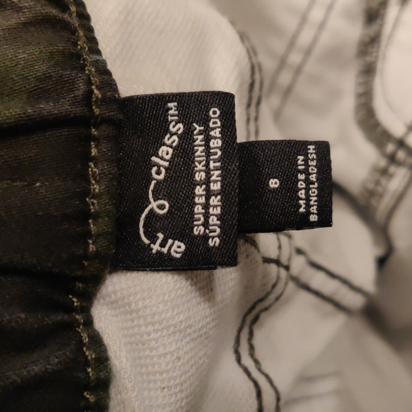 New! Boys' CamoSuper Skinny Pull-On Jeans - art class sz 8 - Picture 12 of 12